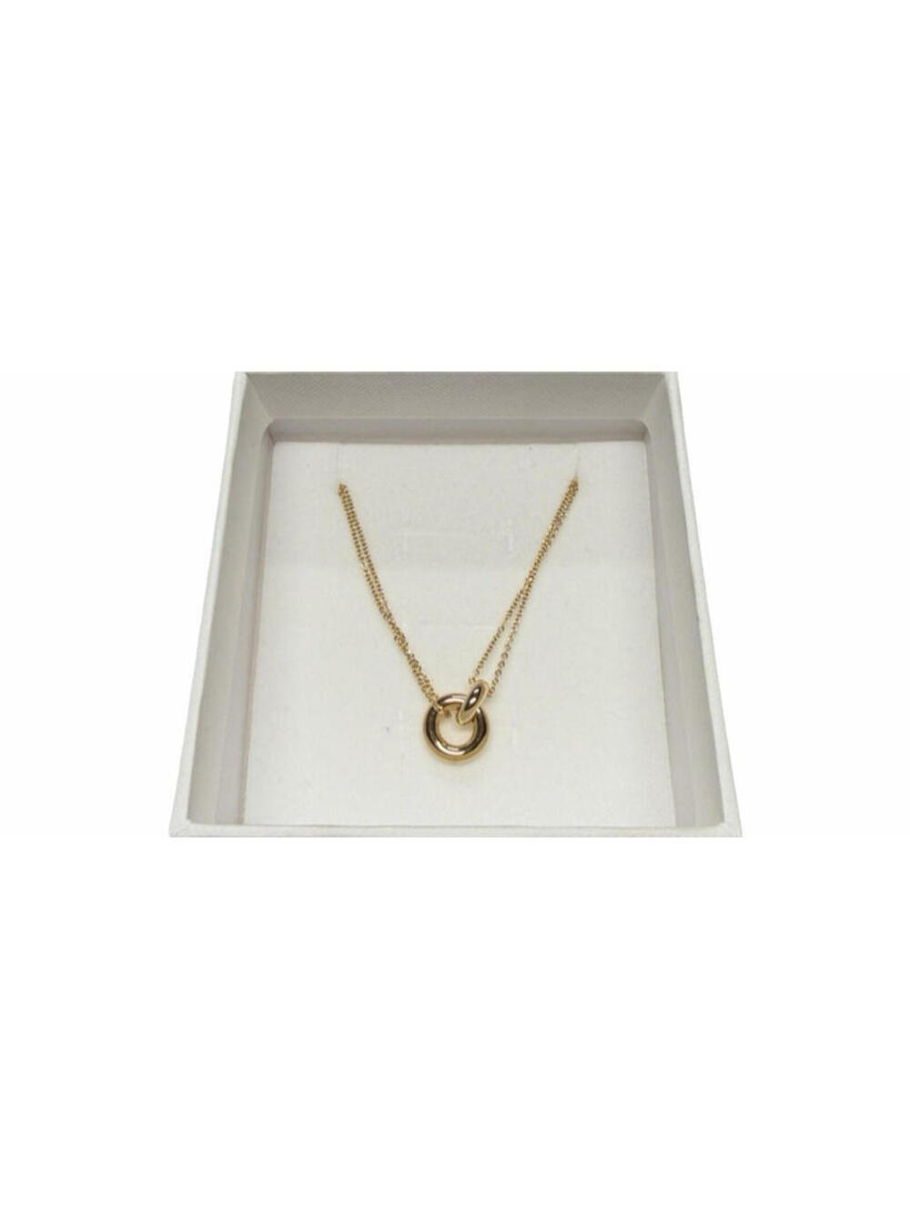 Mejuri 18k Gold Plated Vermeil Linked Pendant Necklace